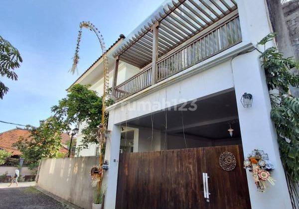 Rumah Semi Villa 2 Lantai Dengan Pool Shm Bagus Di Renon, Bali 2