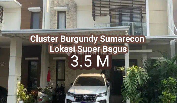 Cluster Burgundy Sumarecon Bekasi kota  1