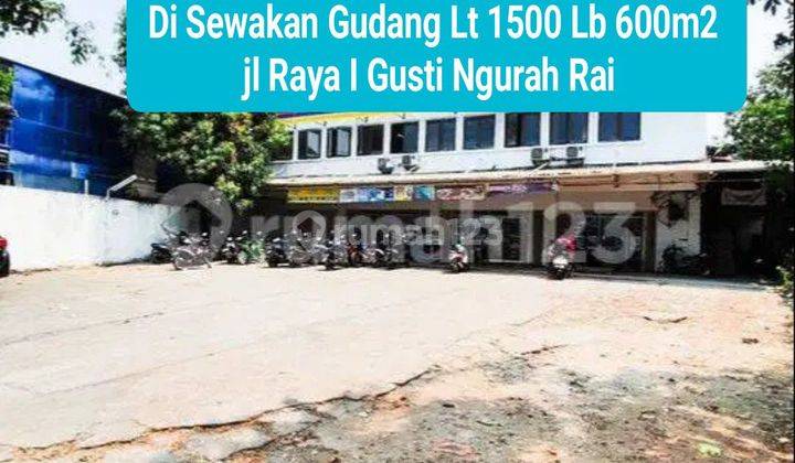 Gudang Istimewa di jln I Gusti Ngurah Rai Jakarta Timur  2