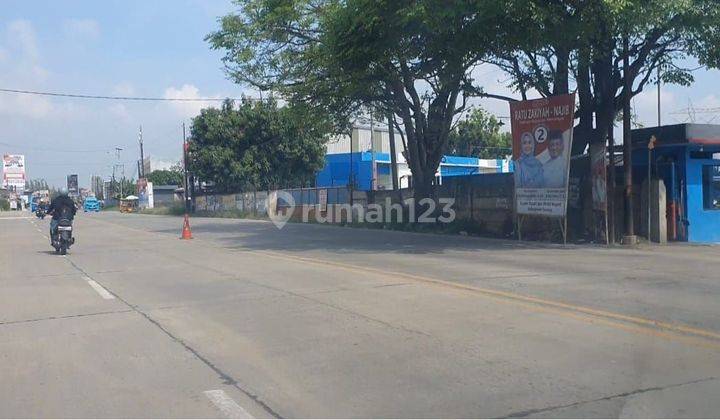 DIJUAL TANAH KOMERSIL + KANTOR JALAN RAYA SERANG CILEGON 2