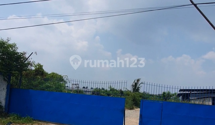 DIJUAL LAHAN INDUSTRI COCOK UNTUK BUAT PABRIK RINGAN, WORKSHOP / GUDANG 1