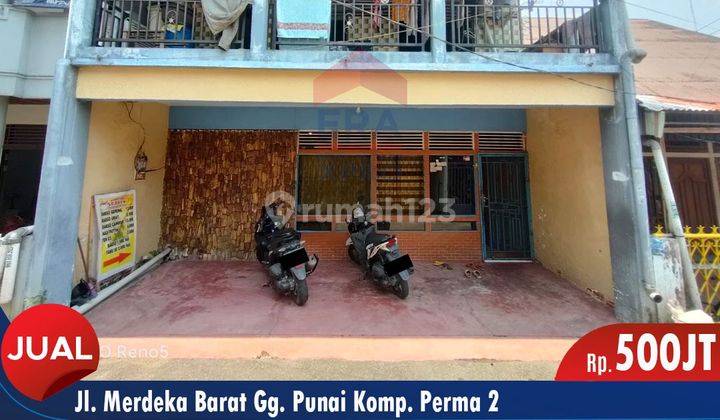 Rumah 2 Lantai Area Pasar Tradisional Rumah SHM - Sertifikat Hak Milik di Jalan merdeka, Pontianak Barat 1