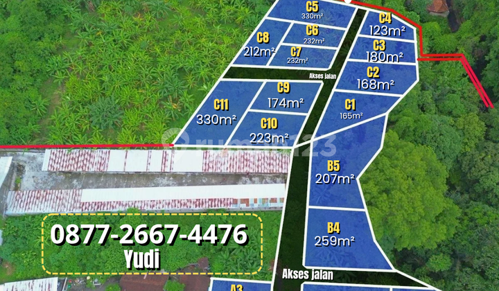 Affordable Yellow Zone Land Plots in Dalung Near Canggu Affordable Yellow Zone Land Plots in Dalung Near Canggu