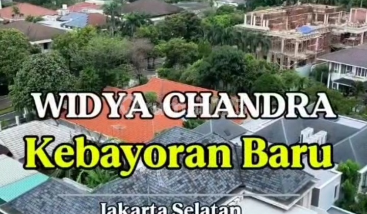 Jual Rumah 3 Lantai dengan Private Pool Widya Chandra, Kebayoran Baru Jakarta Selatan