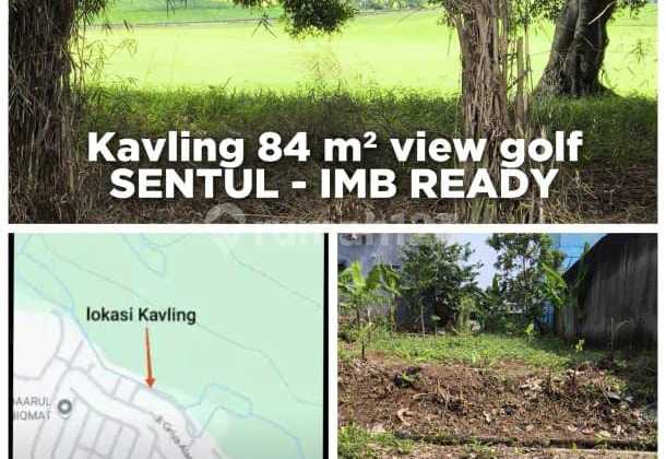 Dijual Kavling di Griya Alam Sentul Depan Lapangan Golf Permata Sentul