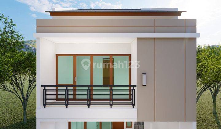 Rumah cantik modern 2,5 lantai di Kompleks Mekar Wangi  2