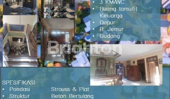 RUMAH DI SEMOLOWARU INDAH, SURABAYA DEKAT MERR DAN ARAYA 2