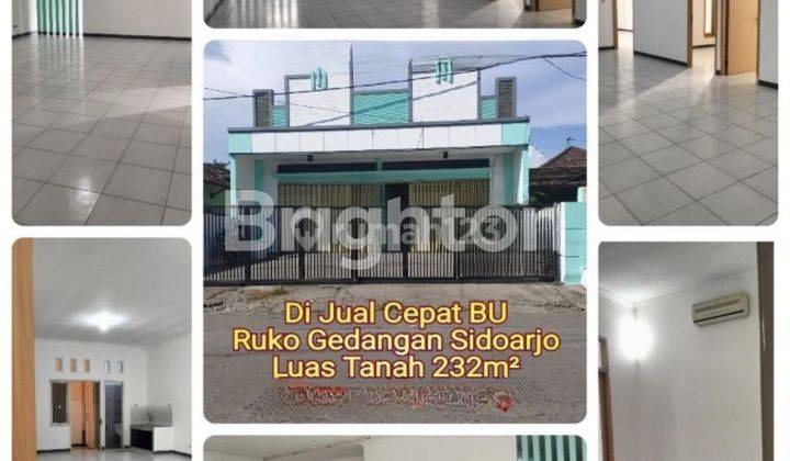 TURUN HARGA RUKO GEDANGAN SIDOARJO COCOK UNTUK USAHA 1