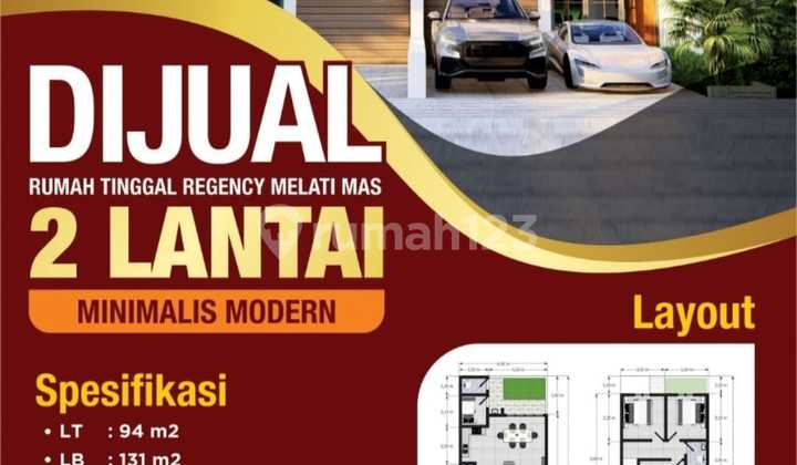 DI JUAL RUMAH DAERAH VILLA MELATI MAS REGENSI DI TANGERANG SELATAN 2