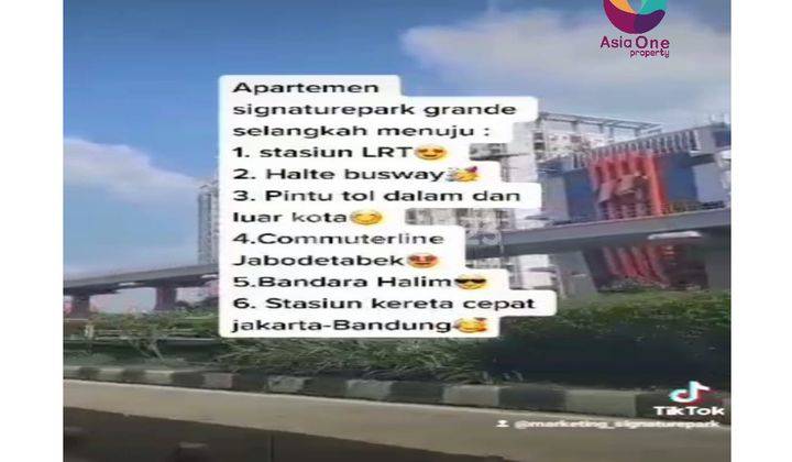 Di Jual Apartement Signature Park Grande Jakarta Timur 2