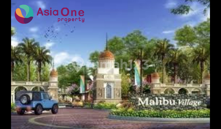 FOR SALE HOUSE IN MALIBU VILLAGE CLUSTER AREA GADING SERPONG SOUTH TANGERANG