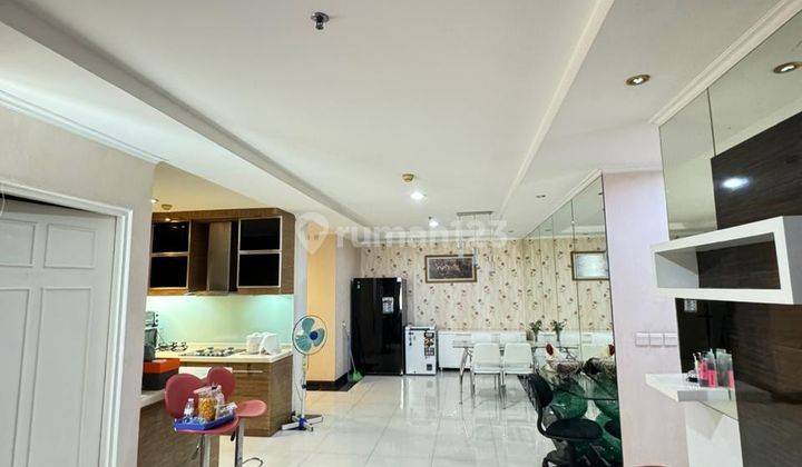 Dijual Apartmen Mewah Frenchwalk Connecting Mall.of Indonesia 3 Kamar Tidur 2