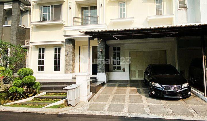 Rumah Interior Modern Cantik Cluster Aquamarine Pondok Hijau Golf 1