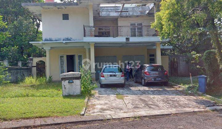 Dijual Cepat Rumah Luas Hoek Depan Taman di Bukit Golf Hijau Sentul City 2