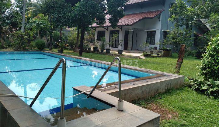 Dijual Rumah dengan Tanah Luas dan Kolam Renang di Belakang Citos Cilandak Town Square 1