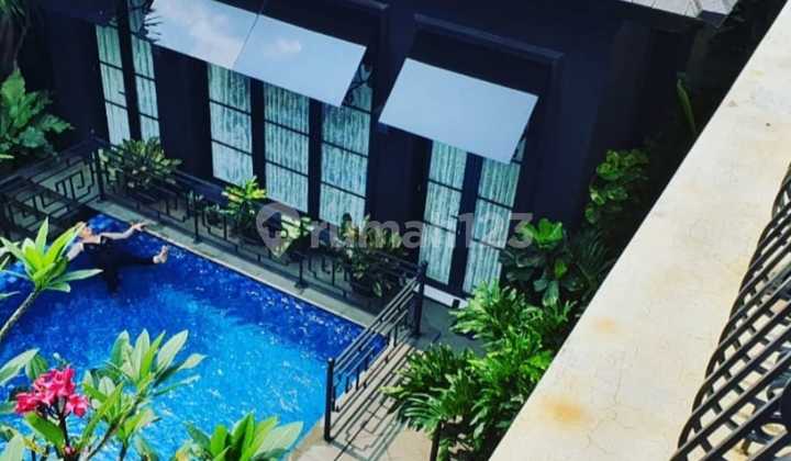 For Sale Beautiful Mansion House with Exclusive Pavilion and Swimming Pool in Lebak Bulus, South Jakarta