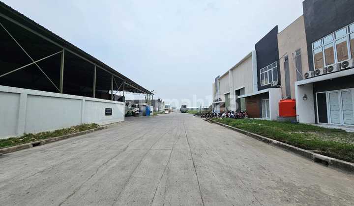 Gudang Laksana Business Park Di Teluk Naga, Ada Kantor, Hgb