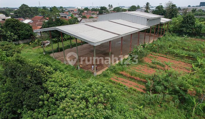 Dijual / Disewakan Lahan + Gudang di Desa Babat Legok Tangerang