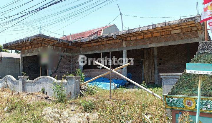 BANGUNAN KOST SETENGAH JADI, LOKASI PINGGIR JALAN RAYA 2