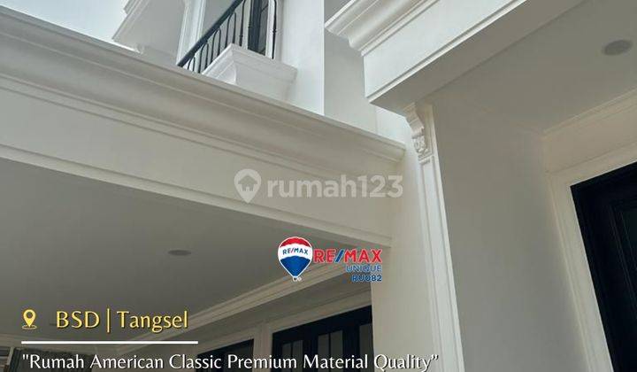 Rumah Baru Murah Siap Huni American Classic Dekat Tol Bsd Tangsel 1