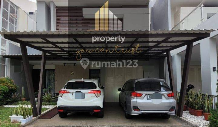 DIJUAL RUMAH 2 LANTAI DI CLUSTER PRESTIGIA EMINENT BSD 1