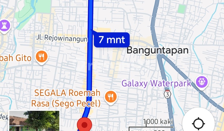Tanah Murah Kodya Mangku Aspal Dekat Jalan Raya Gedongkuning 2