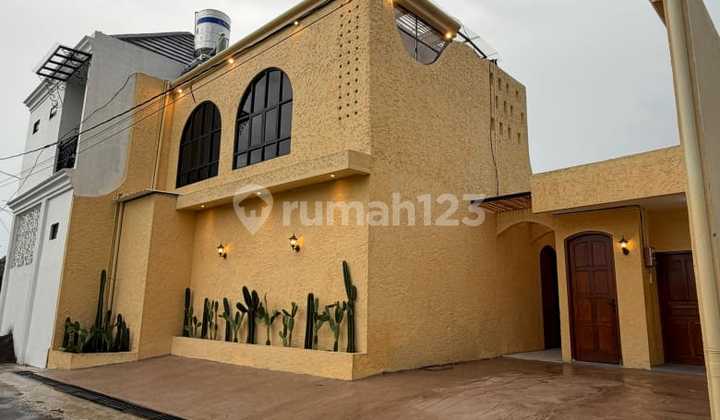 Mediterranean Aesthetic Villa Design Concept House at Jakal Km 11 Mediterranean Aesthetic Villa Design Concept House at Jakal Km 11