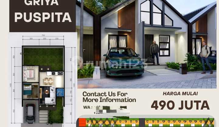 View Sawah Residential Cluster 400Jtan 5 Minutes to Adisucipto