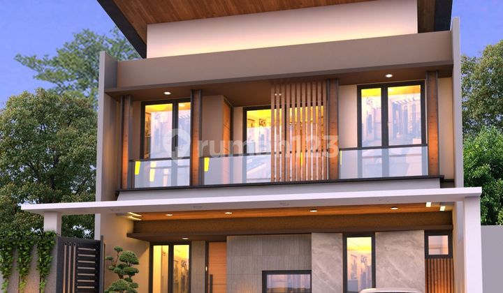 Rumah Mewah 2Lantai Pesan Bangun Dalam Cluster 10Menit Kampus Uii