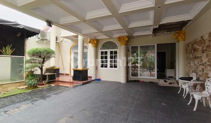 Dijual Rumah Mewah + Kolam Renang2 Lantai Di Jalan Raya Hankam Pondok Melati Bekasi 