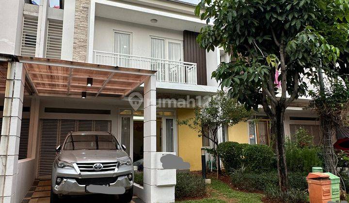 Disewakan Rumah Furnished 2 Lantai Dalam Cluster Summarecon 1