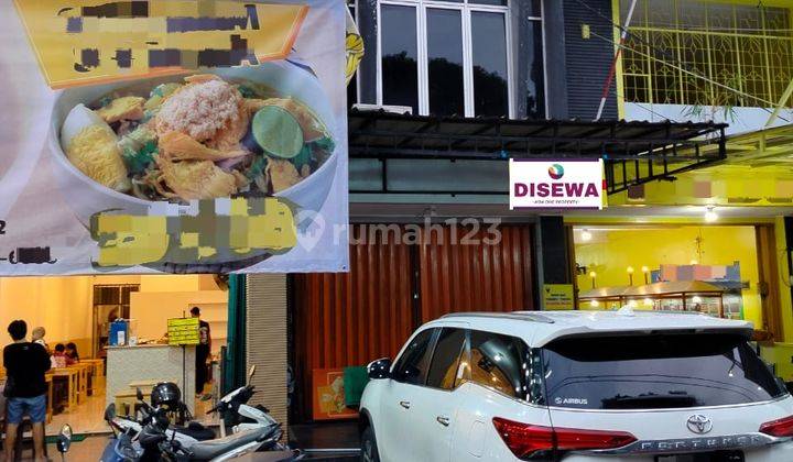 Disewakan 80 Juta/tahun Ruko Boulevard 2 Lantai Siap Pakai Di Galaxy Bekasi 2