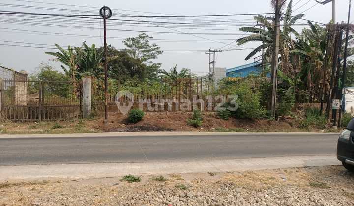 Dijual Lahan Strategis Dekat Tol Burangkeng Setu, Bekasi