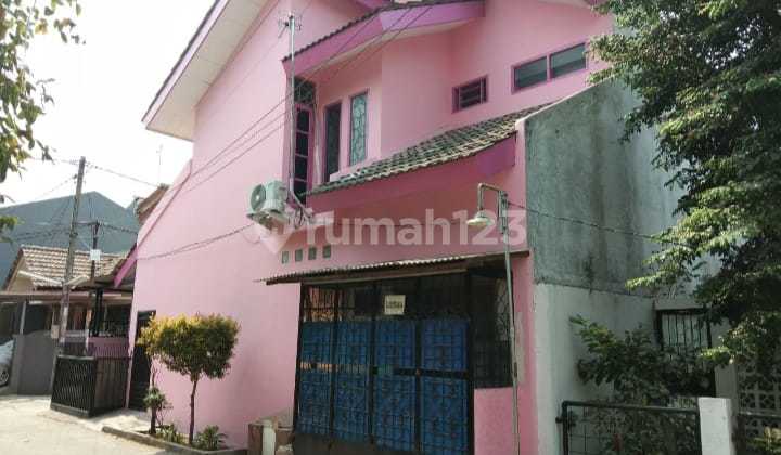 Rumah pink siap huni strategis di pondok pekayon indah bekasi
