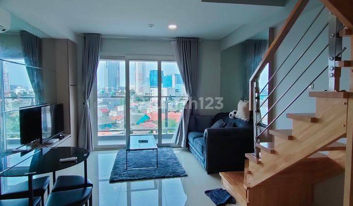 Maqna Residence Jakarta Barat, 2BR Loft , Fullfurnished  1