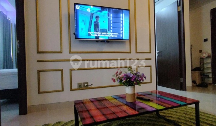 Trans Park Cibubur Apartment, Tower B, 2-bedroom corner unit, fully furnished, move-in ready.