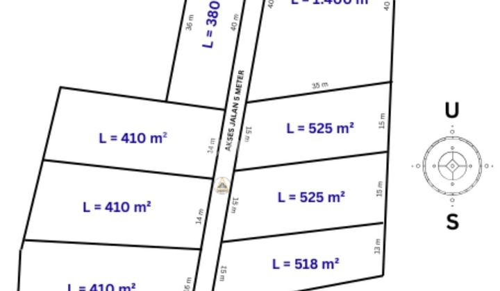 Tanah Akses Jalan Utama Dekat Icon Mall Gp