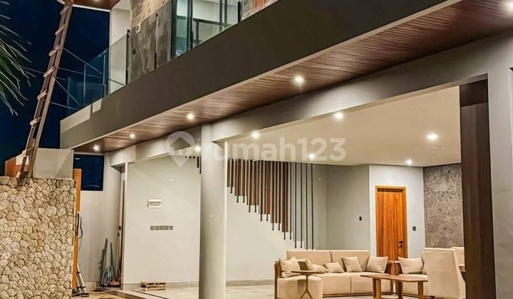 For Rent New Villa Rice Field View Private Pool Near Canggu VR