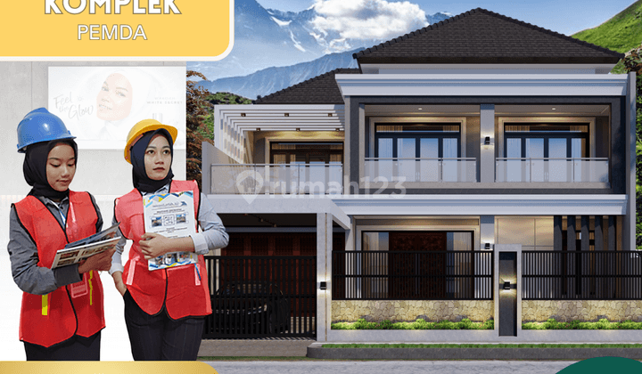 RUMAH MEWAH NAN INDAH DIKAWASAN ELITE PERUMAHAN BELLA VISTA  1