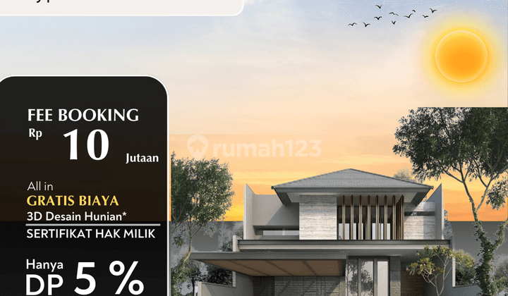 RUMAH DESAIN SESUAI SELERA LOKASI DI JL. TIUNG SUKAJADI 1