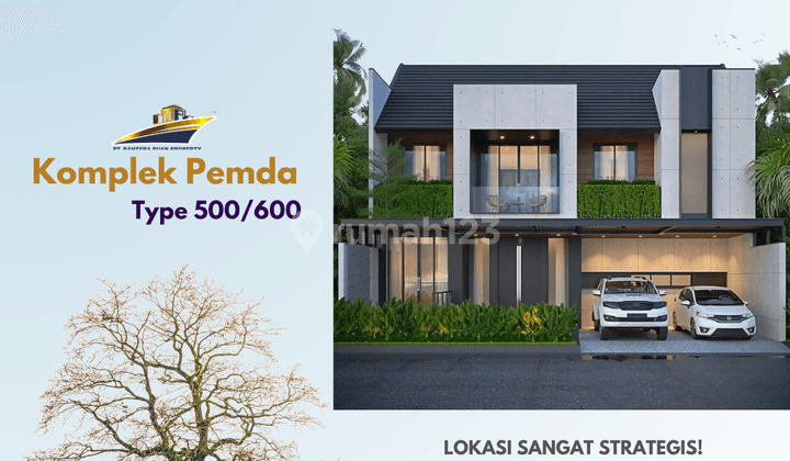 Rumah Elite Desain Suka Suka Di Komplek Cemara Kipas Pekanbaru 1