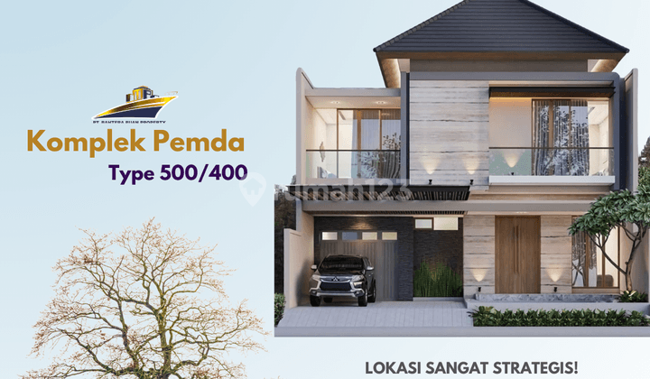 Rumah Baru Desain Suka Suka di Jl. Cemara Gading  Pekanbaru 1