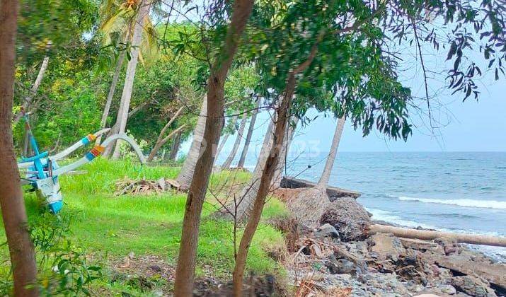 Beachfront Land Pinggir Pantai 17,5 are Tejakula Buleleng Bali  2