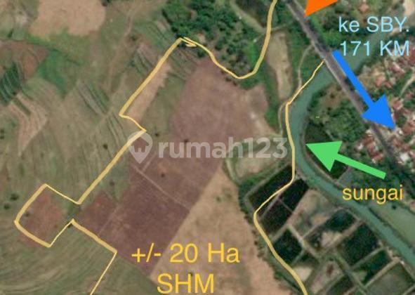 Tanah Luas SHM Jalan Raya Semarang Surabaya, Rembang Jawa Tengah