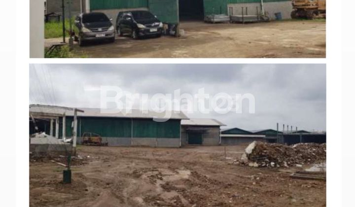 GUDANG EX BIHUN DI TANGERANG DEKAT PASAR KEMIS LT 9636 SIAP PAKAI