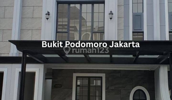 Rumah Bagus Aestetik 3 Lantai Siap Huni di Bukit Podomoro, Jaktim 1
