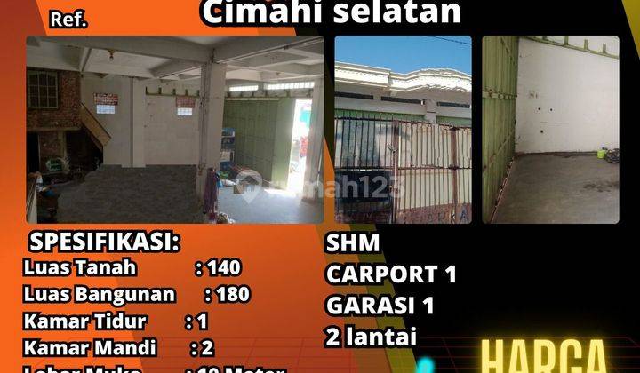 Di jual ruko strategis melong tengah cimahi selatan 1