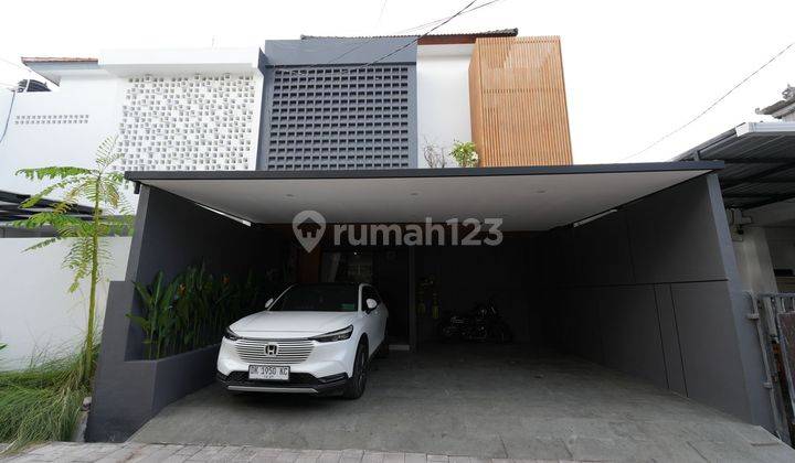 Rumah Baru Minimalist Modern 3KT dekat Pantai Sanur 2