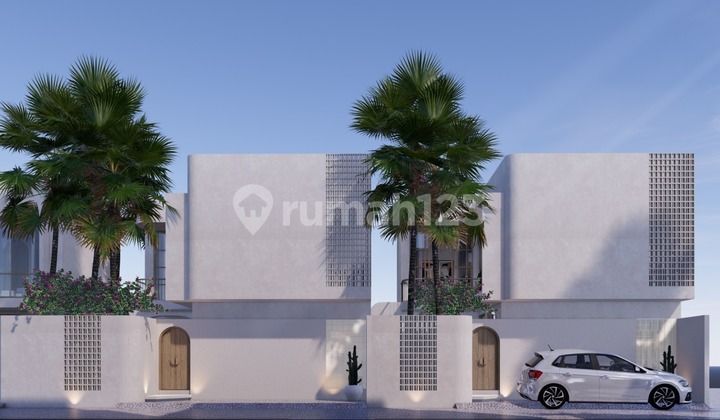 Villa 2BR Unfurnished Modern Mediterranean di Uluwatu, Kuta Selatan