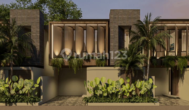 Villa 3BR Modern Tropical di Ungasan with Ocean View